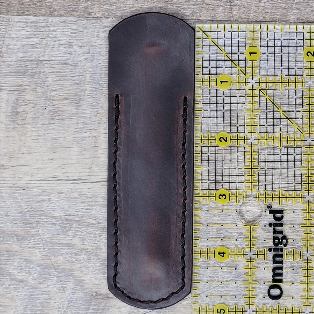 Handcrafted Horween Chromexcel Leather Case for Kaweco SPORT AL Pen *NO PEN - Picture 4 of 12